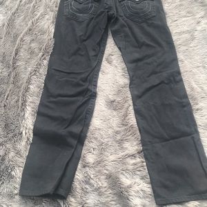 Black true religion jeans